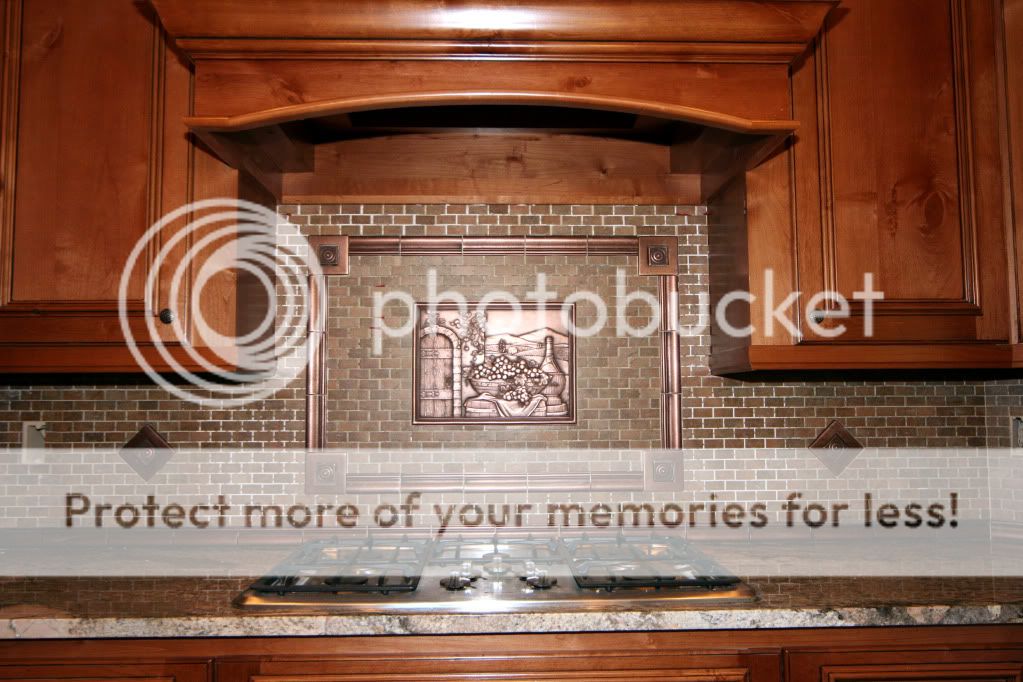 Copper Inlay Tile Backsplash Photo by markdphotography Photobucket